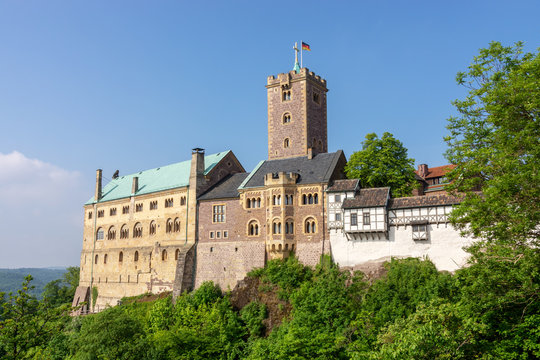 Die Wartburg in der Lutherstadt Eisenach, Th&uuml;ringen
