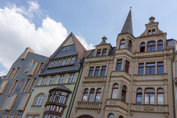 Fototapeta na wymiar Gebäude am Frauenberg in Eisenach, Thüringen