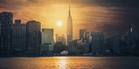 Naklejka premium Big Apple