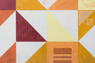 Wall art painted texture.