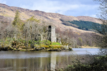 landscape of the scotland highlands