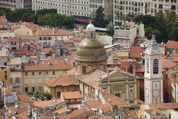 Francia,Nizza,centro storico della città.