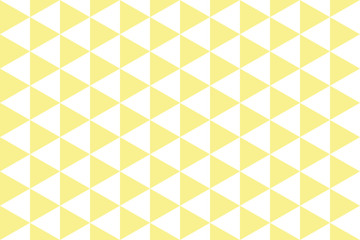 geometric background of triangles in pastel yellow and white