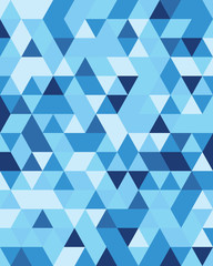 Seamless triangular pattern background, creative design templates