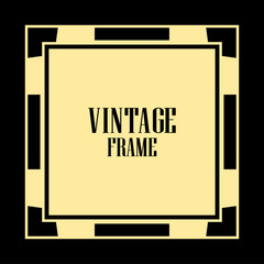 Art Deco Frame