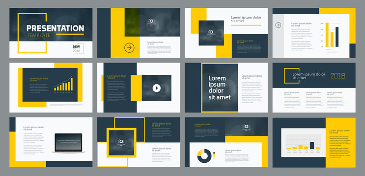 business presentation template design and page layout design for brochure ,annual report and company profile , with info graphic elements 
