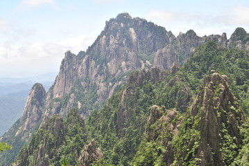 Fototapeta na wymiar The Yellow Mountain in China