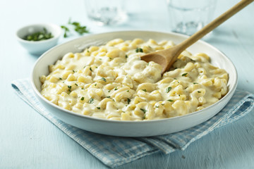 Cheese and pasta bake, or mac'n'cheese