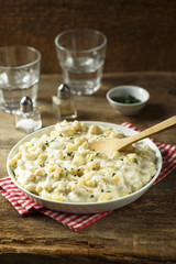 Cheese and pasta bake, or mac'n'cheese