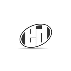 Initial Letter ED Logo Template Design