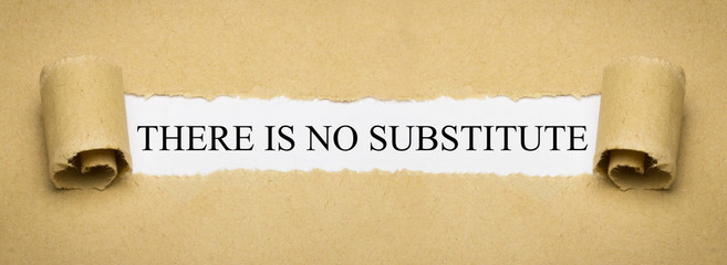 There is no substitute
