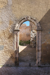 Fototapeta premium Gate in fortification, El Jadida, Morocco