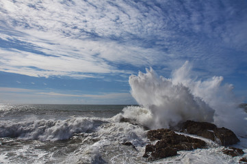 Rivage - Tempête