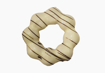 Mochi Donuts or Pon de Rings, shaped like mascot Pon de Lion's mane.