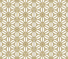 Seamless pattern based on Japanese ornament Kumiko