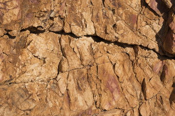 close view of the rocks