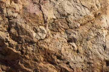 close view of the rocks