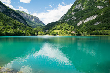 Lago di Tenno (Trento, Trentino Alto Adige, IT)