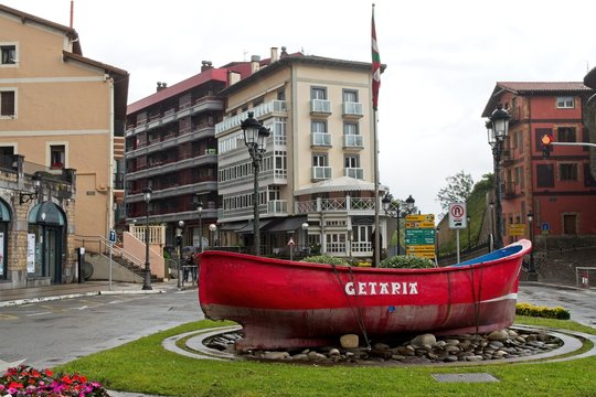 Getaria town centre