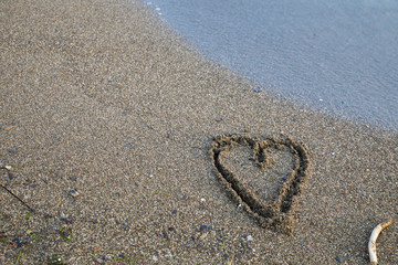 Hearts on Sand