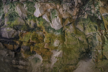 Multi-colored natural stone texture