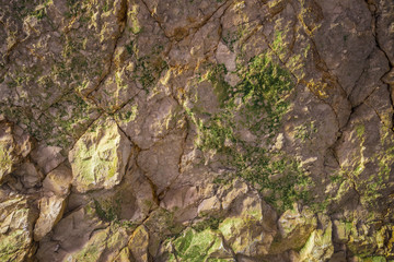 Multi-colored natural stone texture