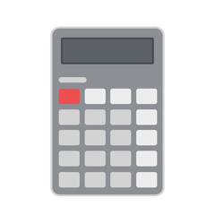 Business calculator flat icon, stock vector illustration