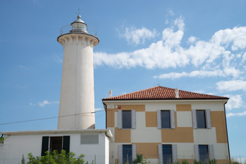 The Lighthouse of Bibione, Veneto, Italy