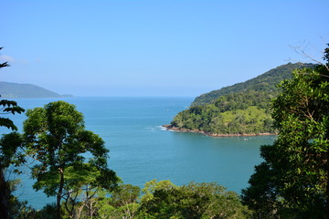 View From The Seven Fountains Track, Ubatuba, Brazil