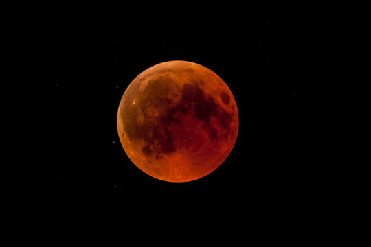 Moon Total Eclipse 2018, Danjon Value L 2.1 - 27.07.2018