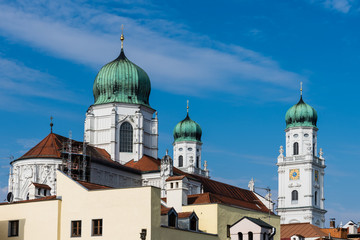 Fototapeta na wymiar Der Passauer Dom St. Stephan 