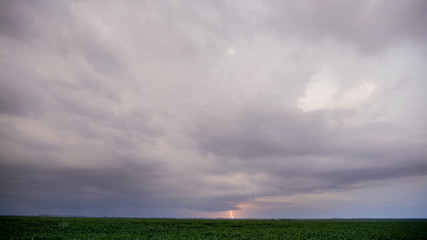 Lightning storm