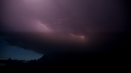Lightning storm