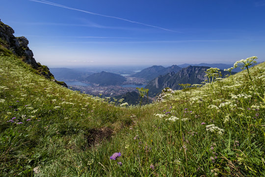 Panorama dal Monte due Mani