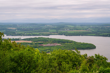 Fototapeta premium Fort Ticonderoga, Mount Defiance