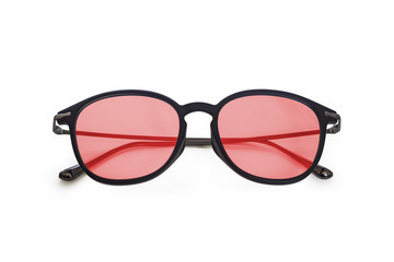 Sunglasses with red glasses