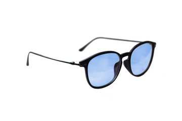 blue glasses