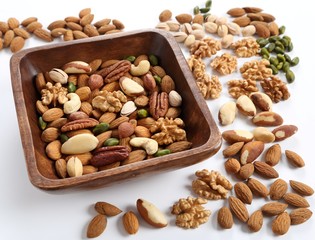 Mix of nuts.