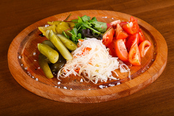 Pickled vegetables mix