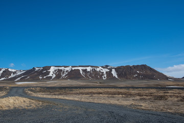 Mountain in the Icelandic Highlands