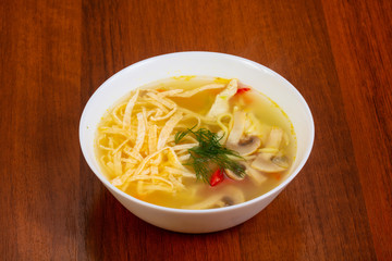 Soup Ramen with chicken