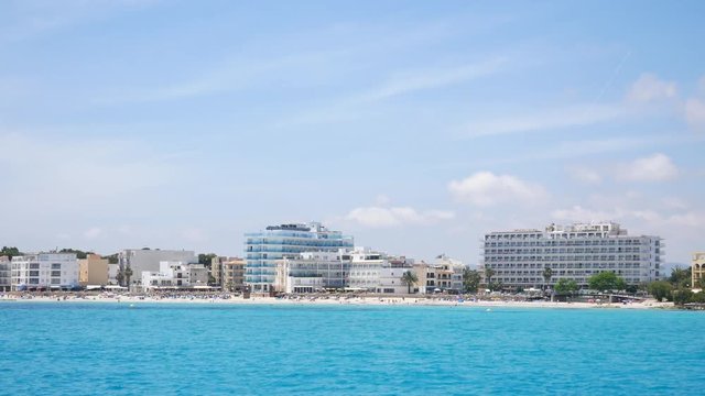 Panorama Cala Millor in 4K