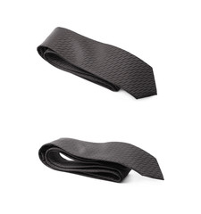 Folded tie isolated