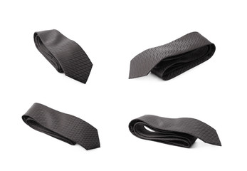 Folded tie isolated
