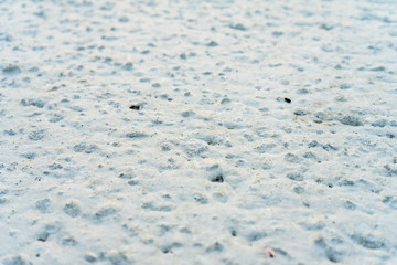 Obraz premium Solidified building concrete with small cracks. Background.