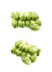 Little gem salat isolated