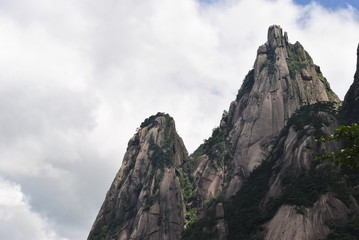 The Yellow Mountain in China