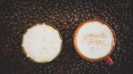 coffee and beans