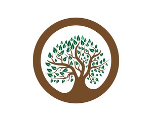 Tree icon logo