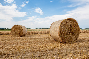 An hay bale